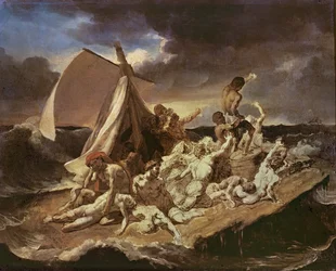 Segundo estudio para La Balsa de la Medusa